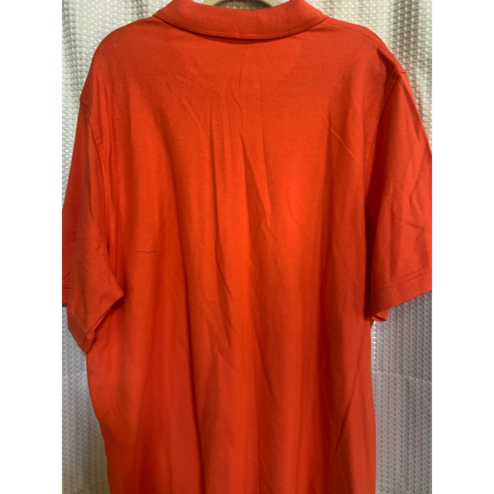 Croft & Barrow Mens Signature Pique Polo Shirt Hot Coral XXL CBK13003S NWT - Picture 7 of 7